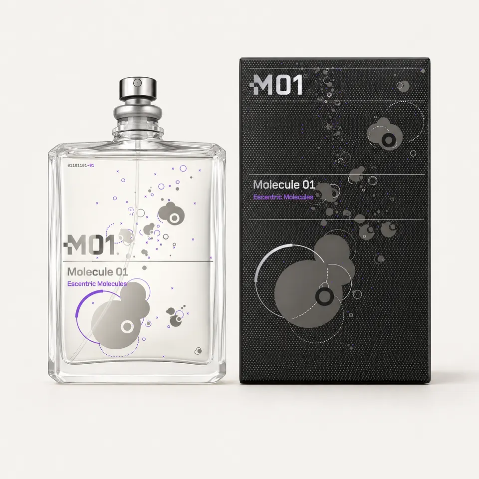 Escentric Molecules Molecule 01 — з коробкою